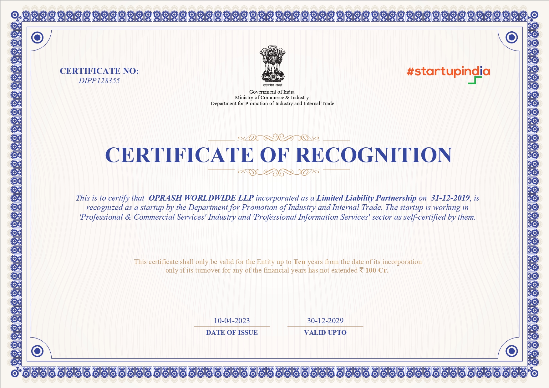 Certification 2